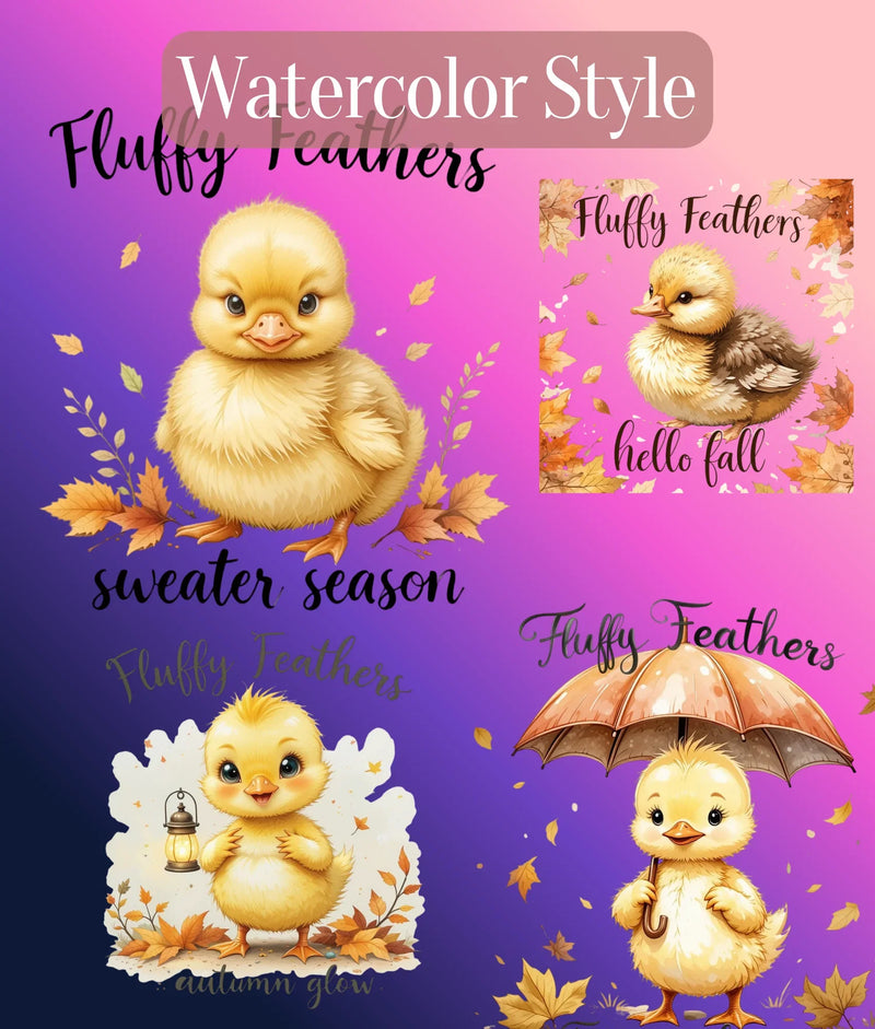 Fluffy Feathers Clipart Bundle - CraftNest - Digital Crafting and Art