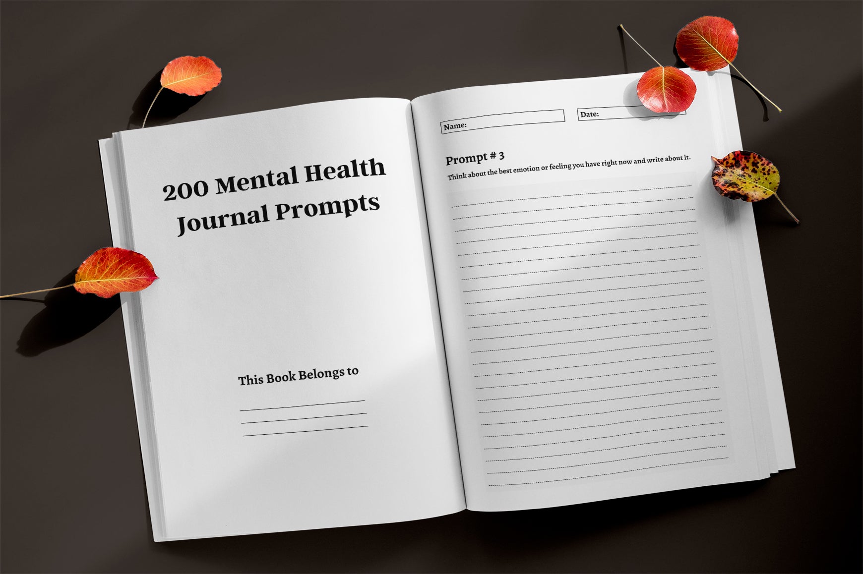 Mental Health Prompts for Wellbeing