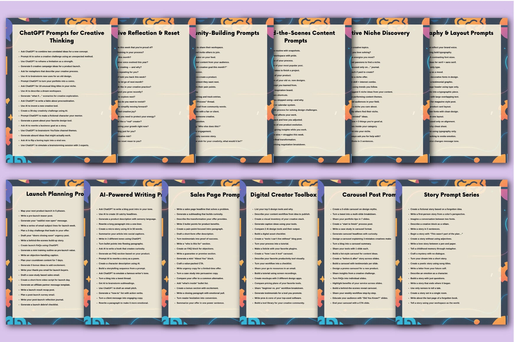 Designers Prompts for Inspiration