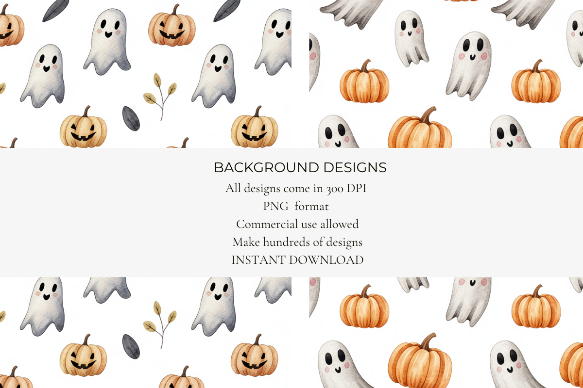 Halloween Spook Seamless Papers