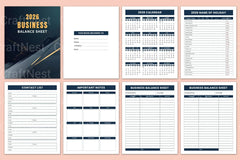Business Balance Sheet Overview - CraftNest - Digital Crafting and Art