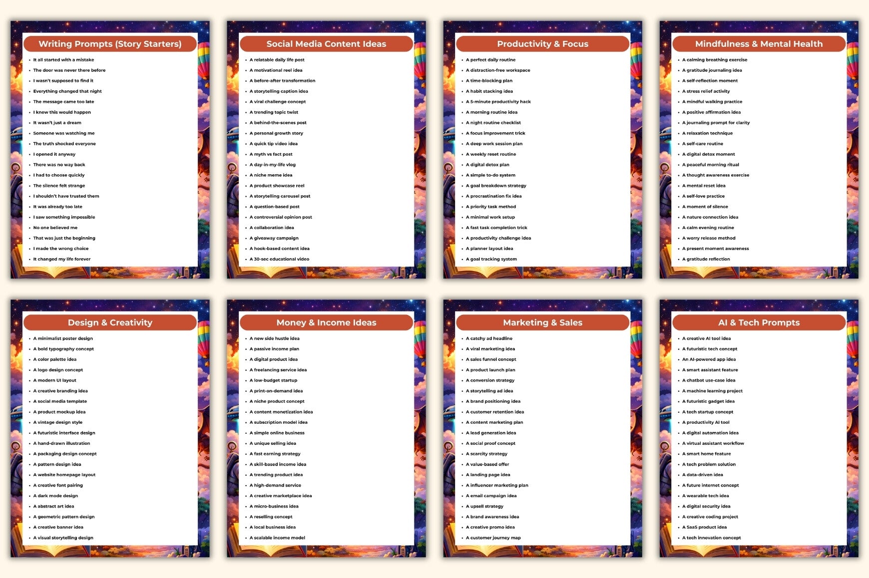 Unlimited Creative Prompts