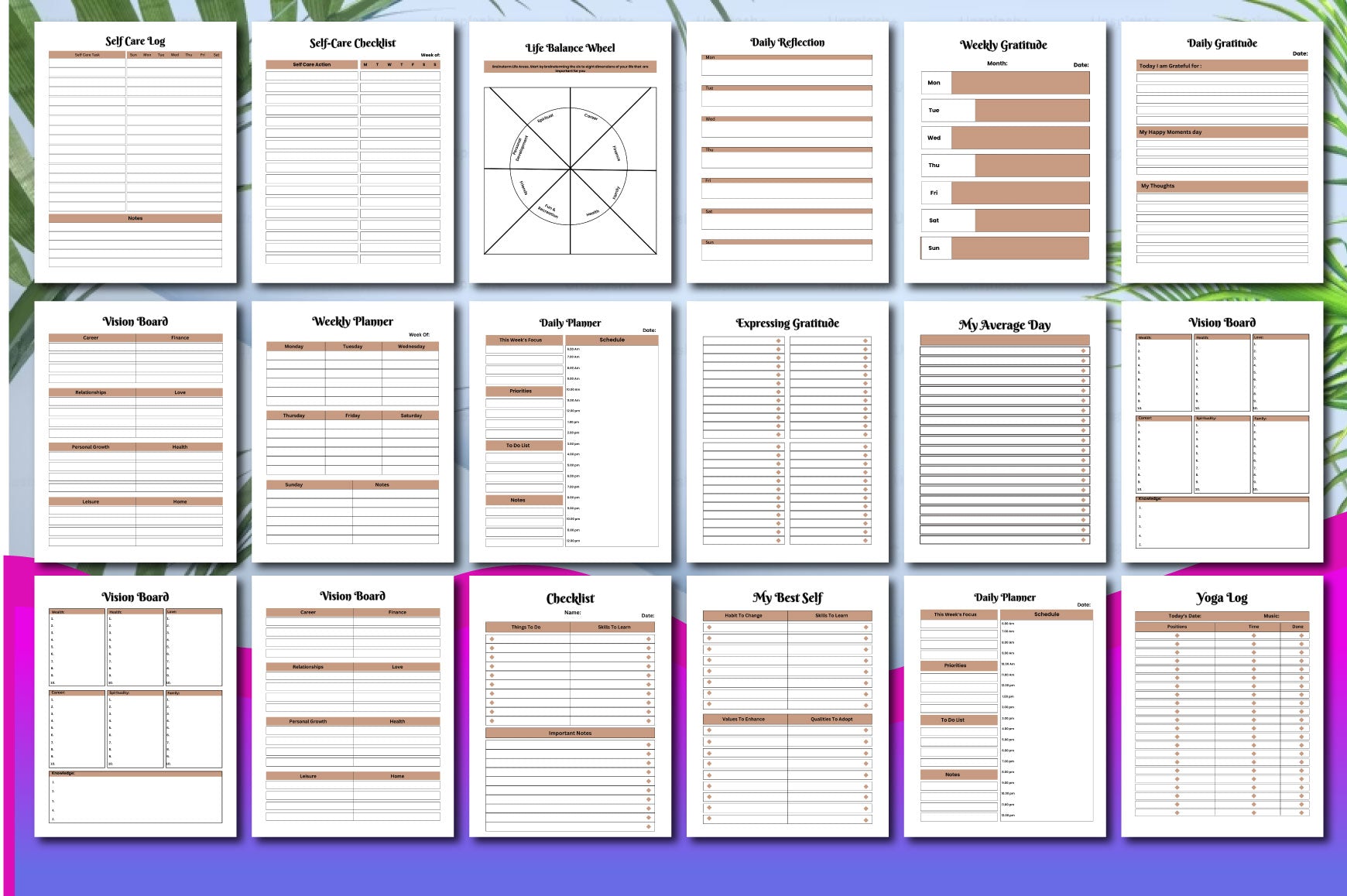 Vision Board Planner