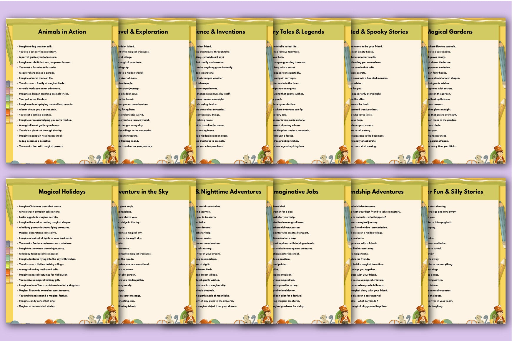 Creative Kids Story Vault Graphics Planner