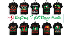 Christmas T Shirt Bundle 13 - CraftNest - Digital Crafting and Art