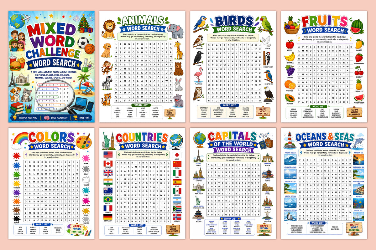Word Search Book