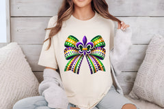 Mardi Gras Coquette Bow Clipart Bundle 3 - CraftNest - Digital Crafting and Art