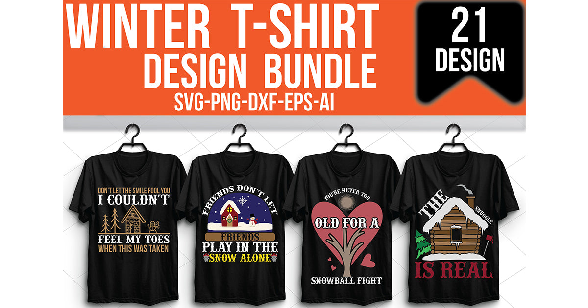 Winter SVG Bundle 1 - CraftNest - Digital Crafting and Art