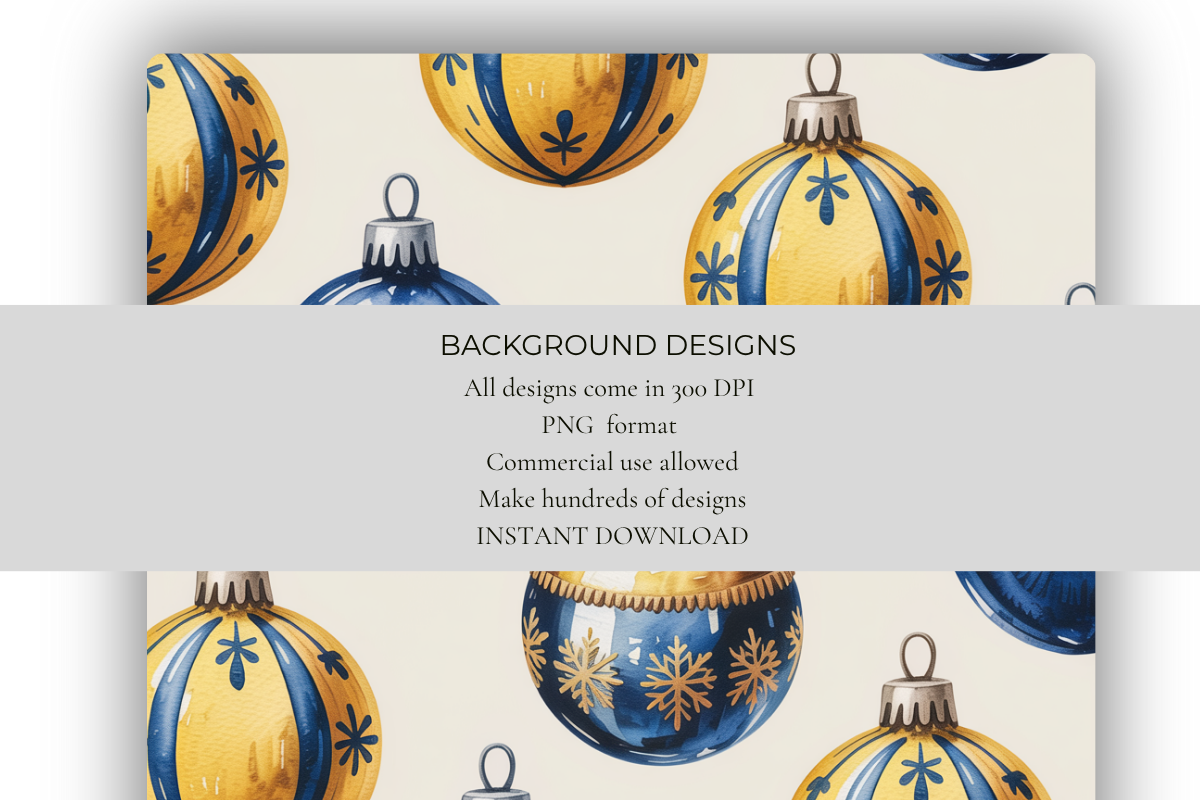 Metallic Christmas Background Papers