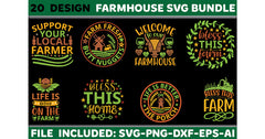 Farmhouse SVG Bundle 3 - CraftNest - Digital Crafting and Art