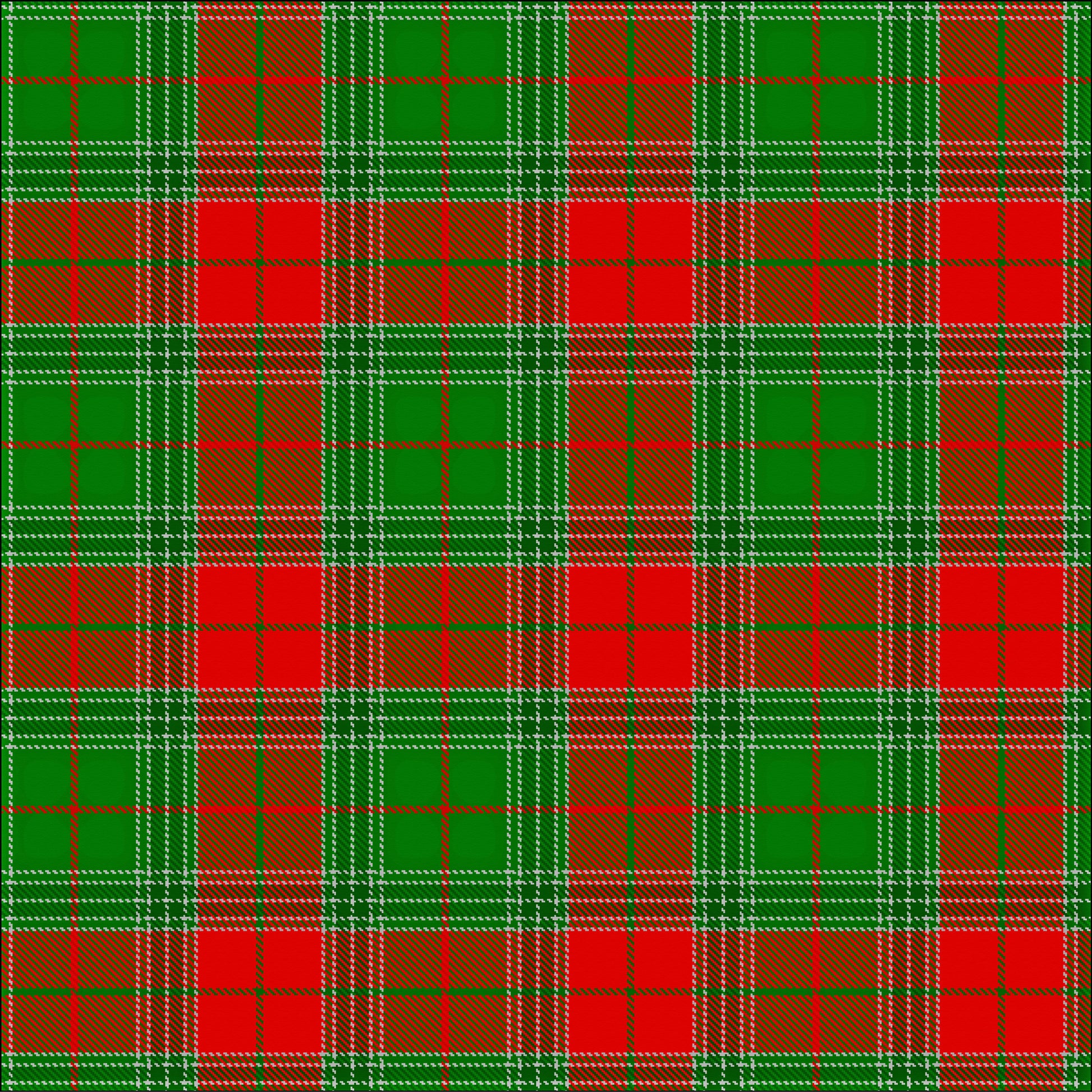 Christmas Buffalo Plaid Digital Paper 3 - CraftNest - Digital Crafting and Art