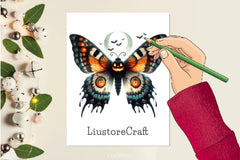 Halloween Butterfly Clipart Bundle - CraftNest - Digital Crafting and Art