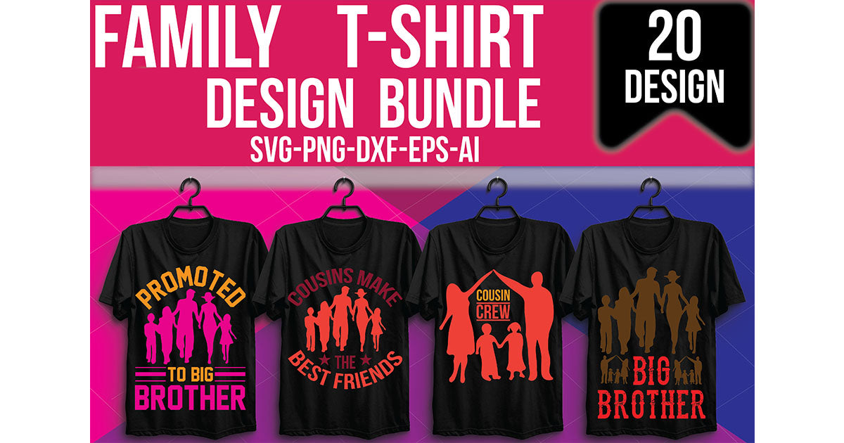 Family SVG Bundle - CraftNest - Digital Crafting and Art