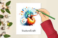 Funny Bird Clipart Bundle 8 - CraftNest - Digital Crafting and Art