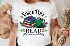 All Booked For Christmas Christmas Clipart Bundle - CraftNest - Digital Crafting and Art