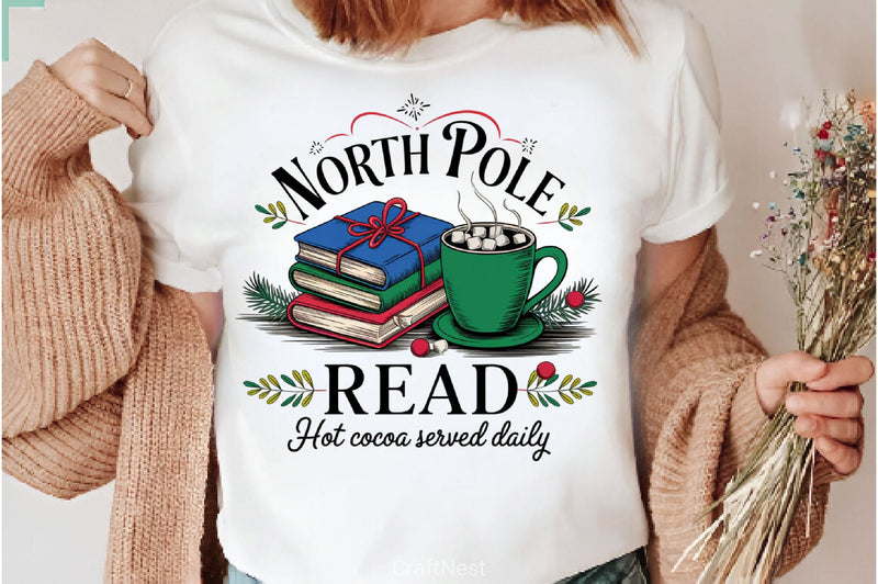 All Booked For Christmas Christmas Clipart Bundle - CraftNest - Digital Crafting and Art