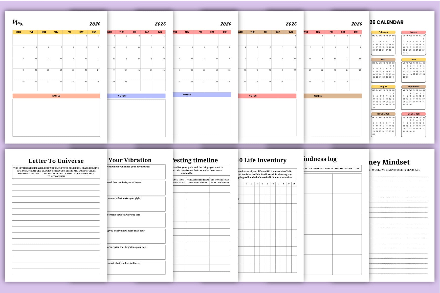 Law of Attraction Planner