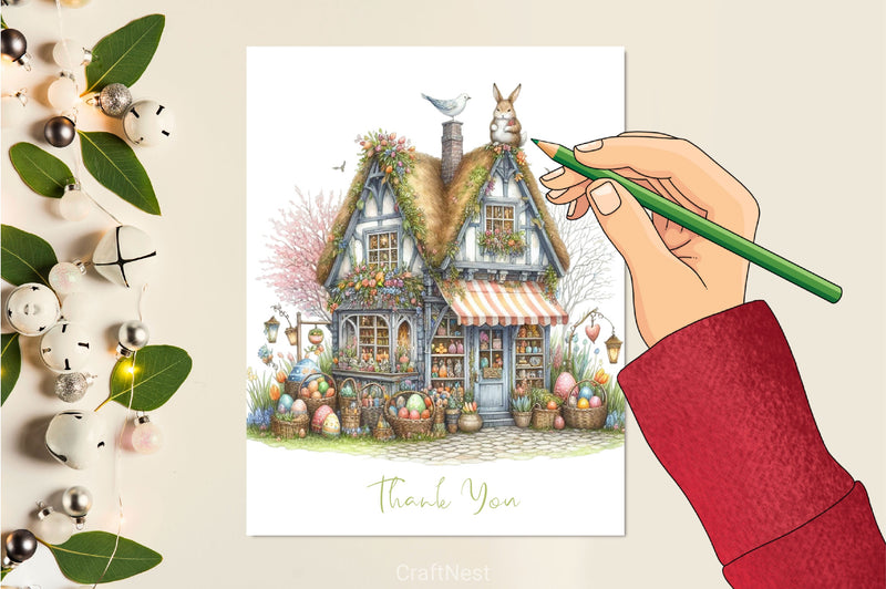 Easter Shop Clipart Bundle - CraftNest - Digital Crafting and Art