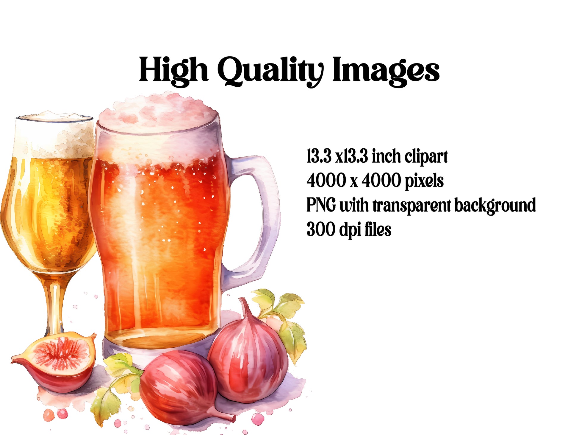 Beer Drinks Clipart - CraftNest