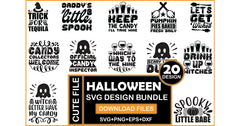 Halloween SVG Bundle 7 - CraftNest - Digital Crafting and Art