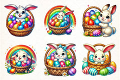 Easter Basket Clipart Bundle - CraftNest - Digital Crafting and Art