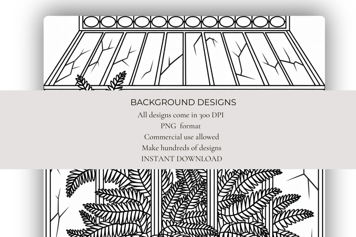 Gothic Garden Coloring Book