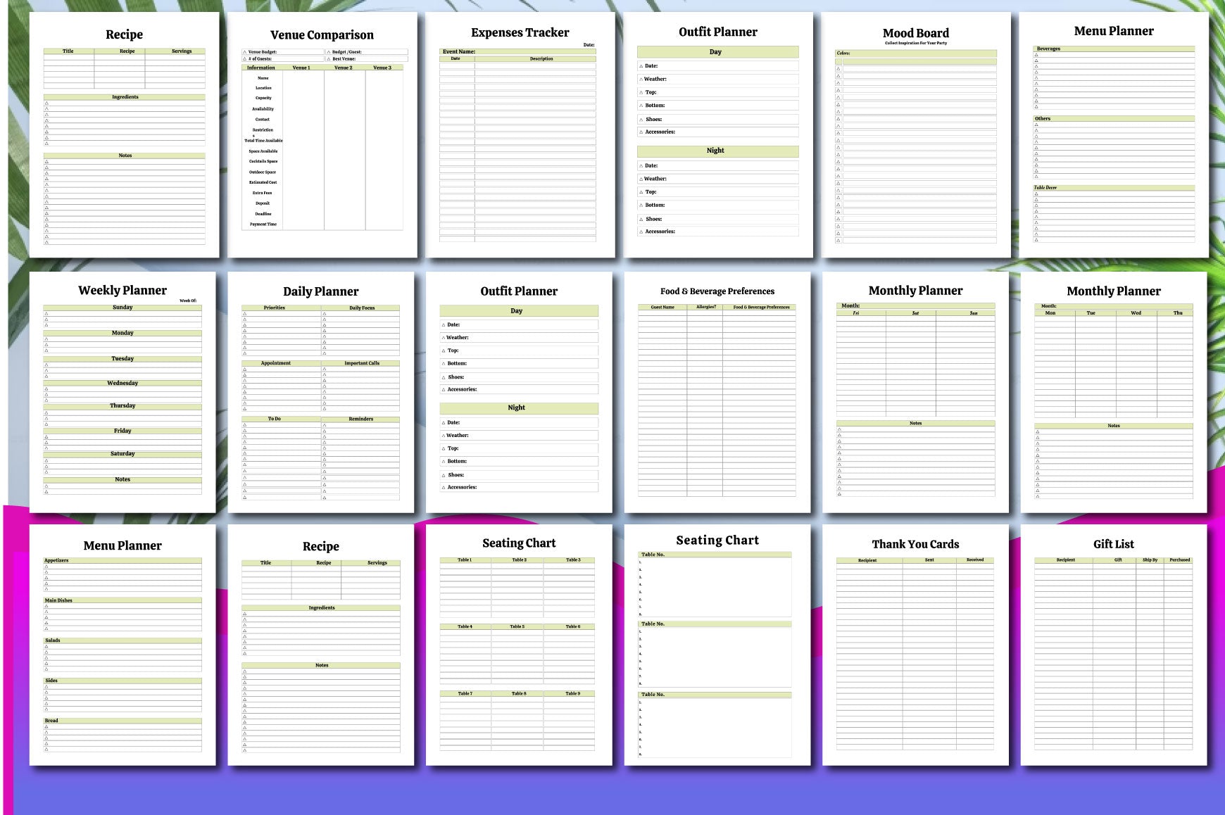 Party Event Planner
