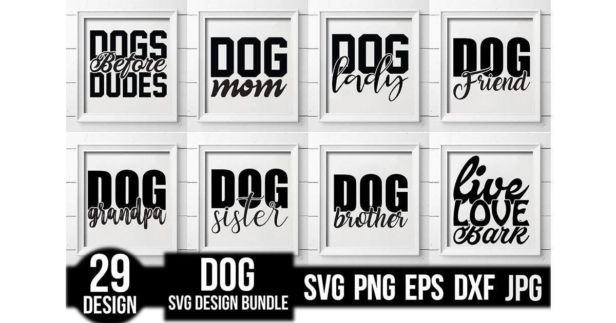 Dog Quotes SVG Bundle - CraftNest - Digital Crafting and Art