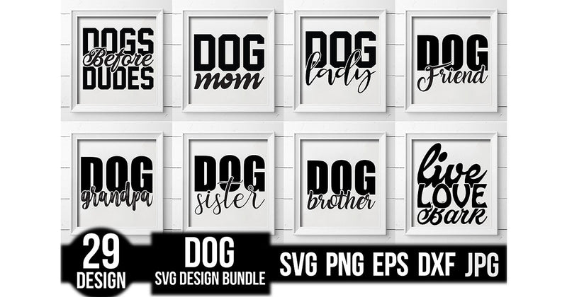 Dog Quotes SVG Bundle - CraftNest - Digital Crafting and Art