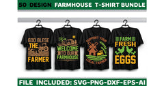 Farmhouse T-Shirt Bundle - CraftNest - Digital Crafting and Art
