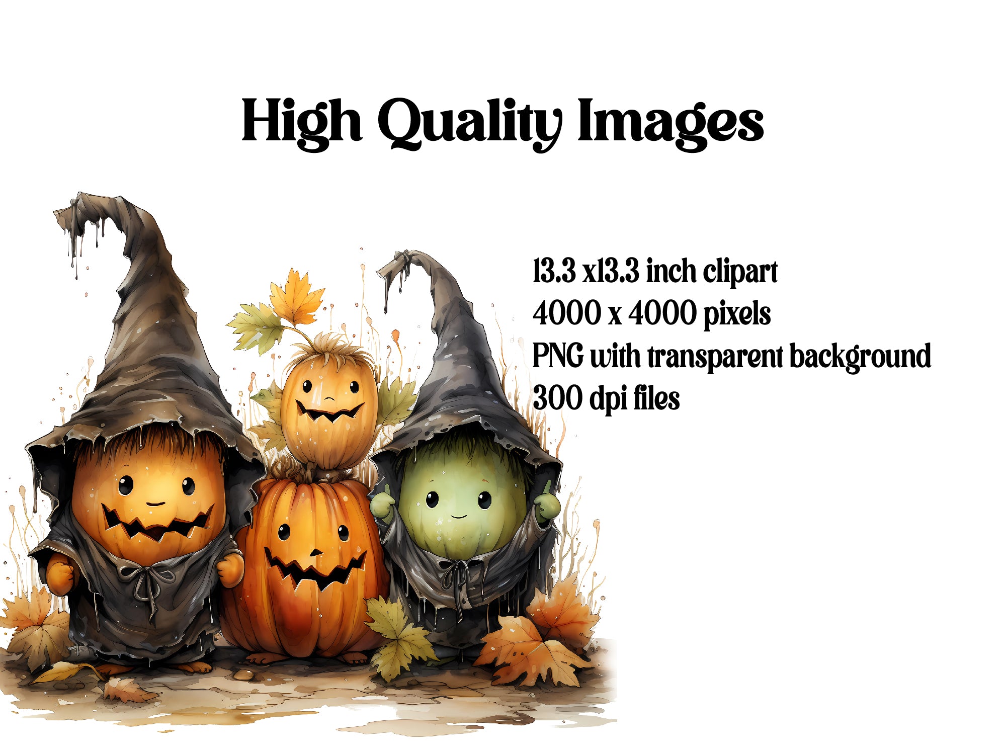 Cute Halloween Clipart - CraftNest