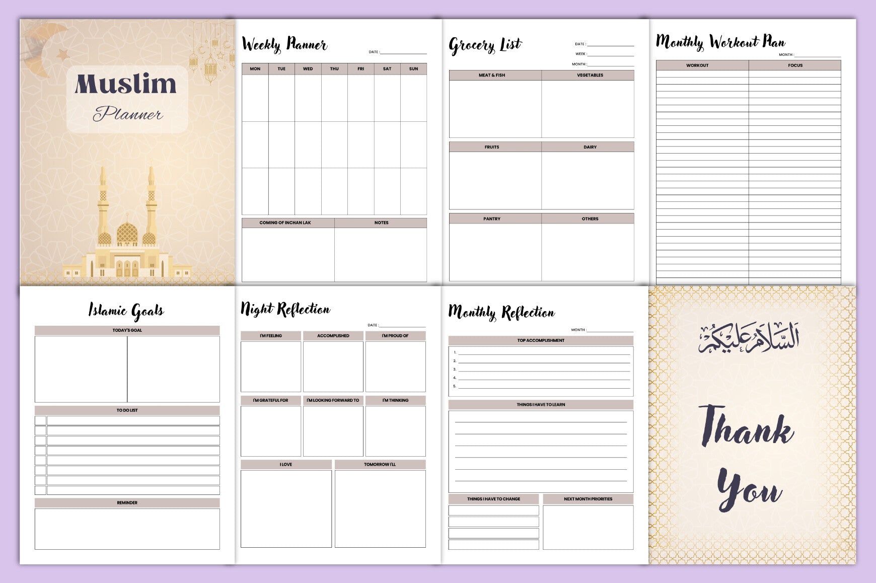 Muslim Planner