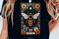 Honey Bee Tarot Card Clipart Bundle 11 - CraftNest - Digital Crafting and Art
