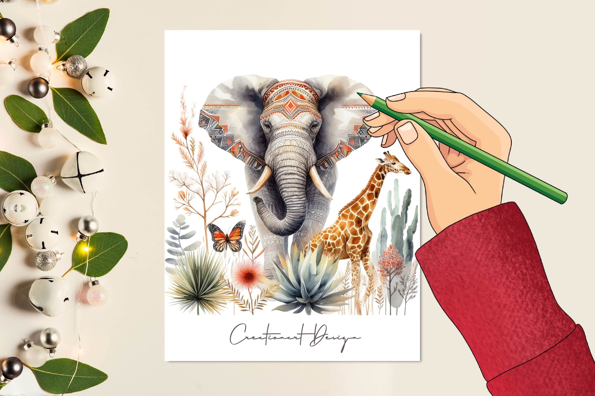 African Animals Clipart Bundle - CraftNest - Digital Crafting and Art