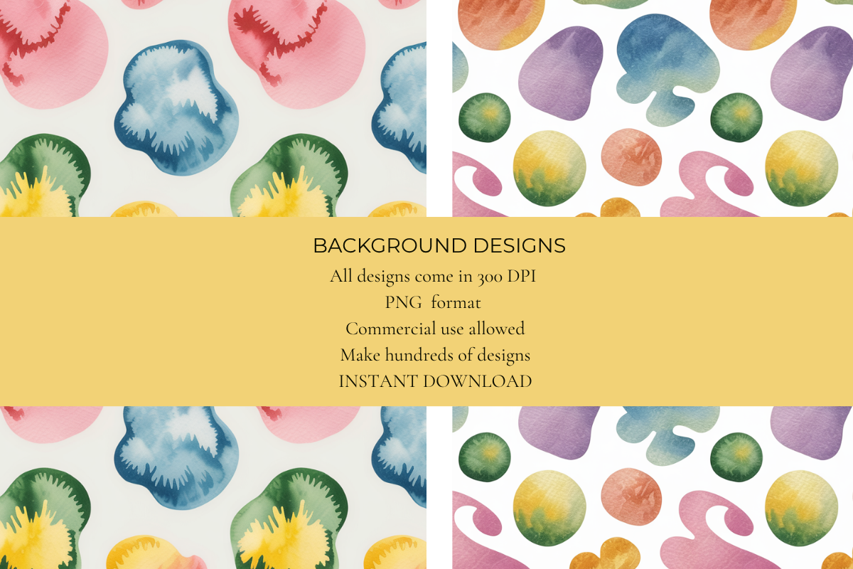 Abstract Blobs Seamless Papers