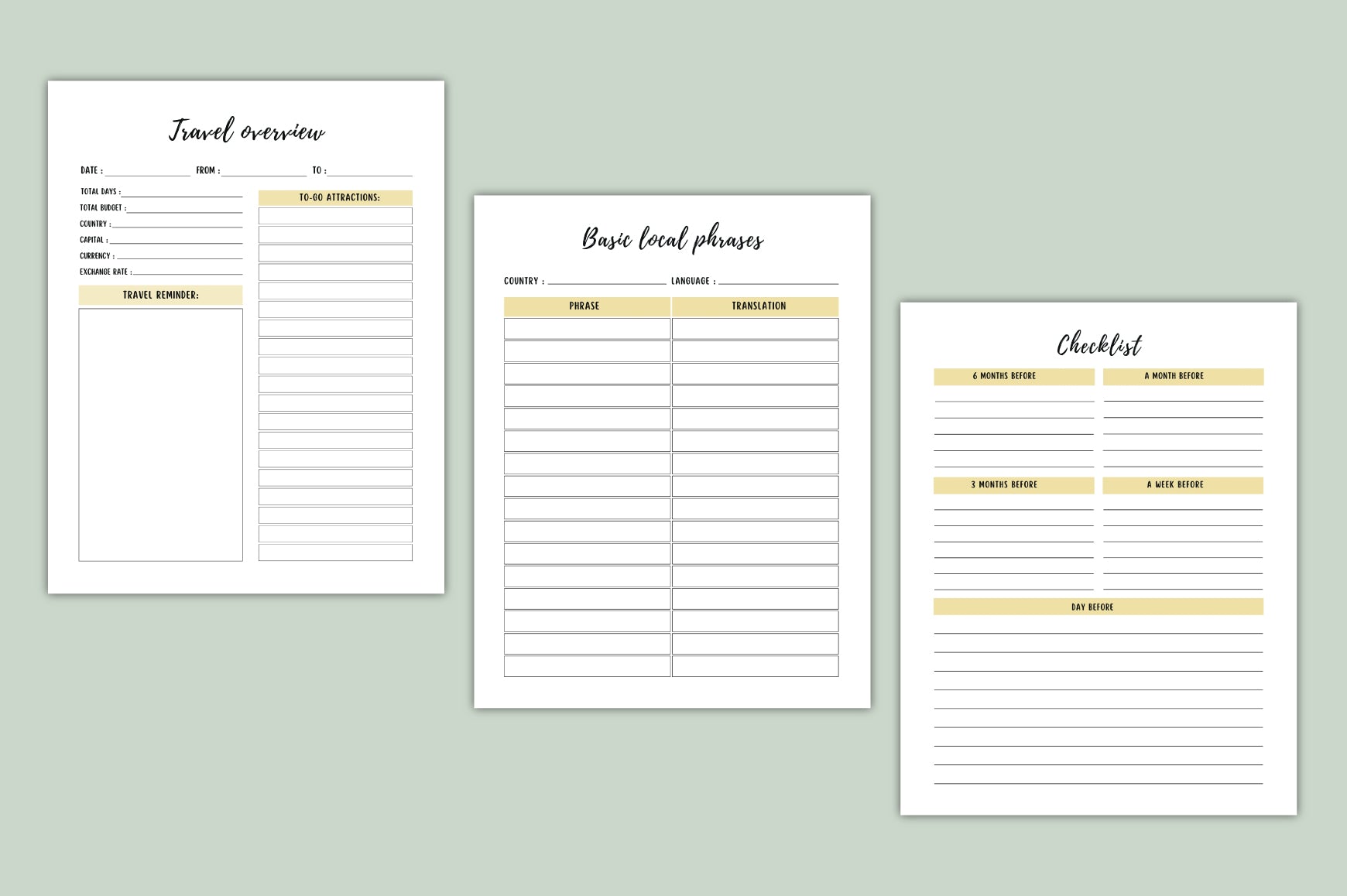 Wander Explore Journal