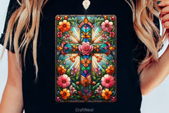 Stained Glass Cross Tarot Card Clipart Bundle 18 - CraftNest - Digital Crafting and Art