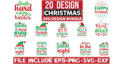Christmas 20 Bundle - CraftNest - Digital Crafting and Art