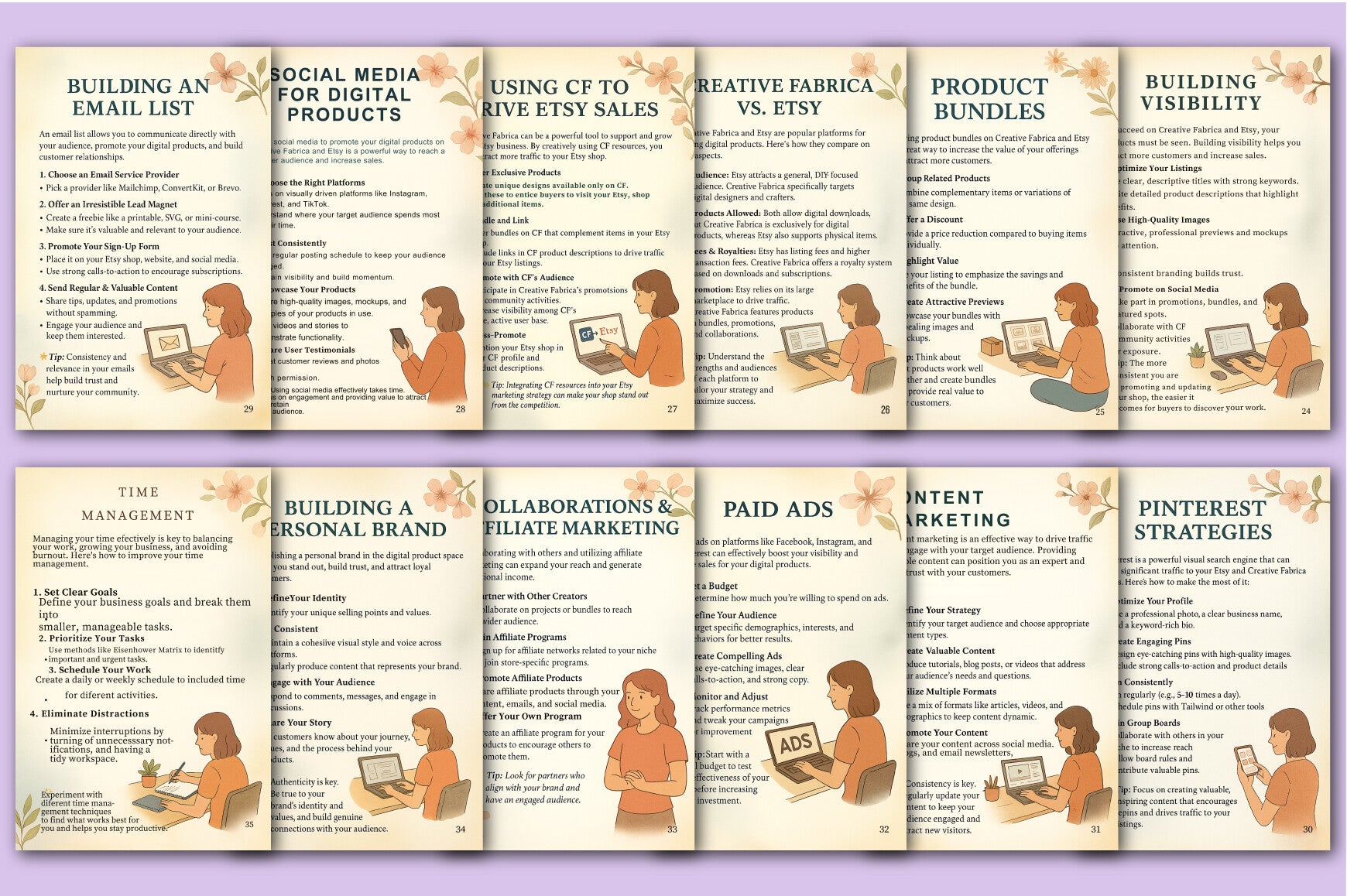 Etsy Creative Fabrica Success Planner