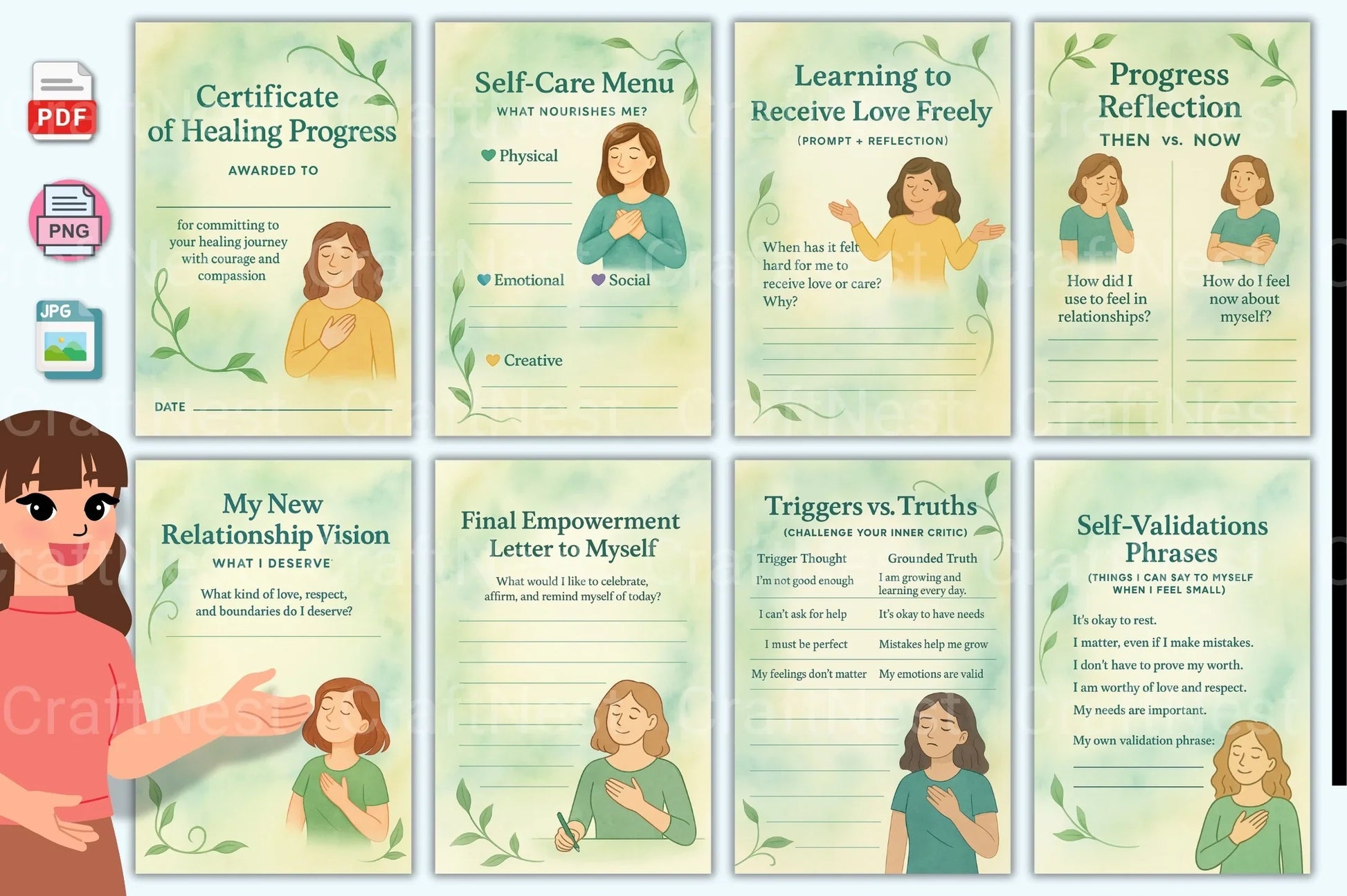 Untangle Workbook: Heal from Codependency - CraftNest - Digital Crafting and Art