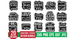 Christmas Sticker Bundle - CraftNest - Digital Crafting and Art