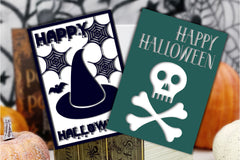 Happy Halloween Card SVG Bundle - CraftNest - Digital Crafting and Art