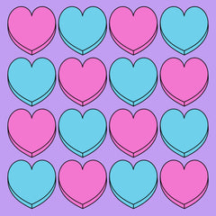 Valentine Seamless Digital Paper 6 - CraftNest - Digital Crafting and Art