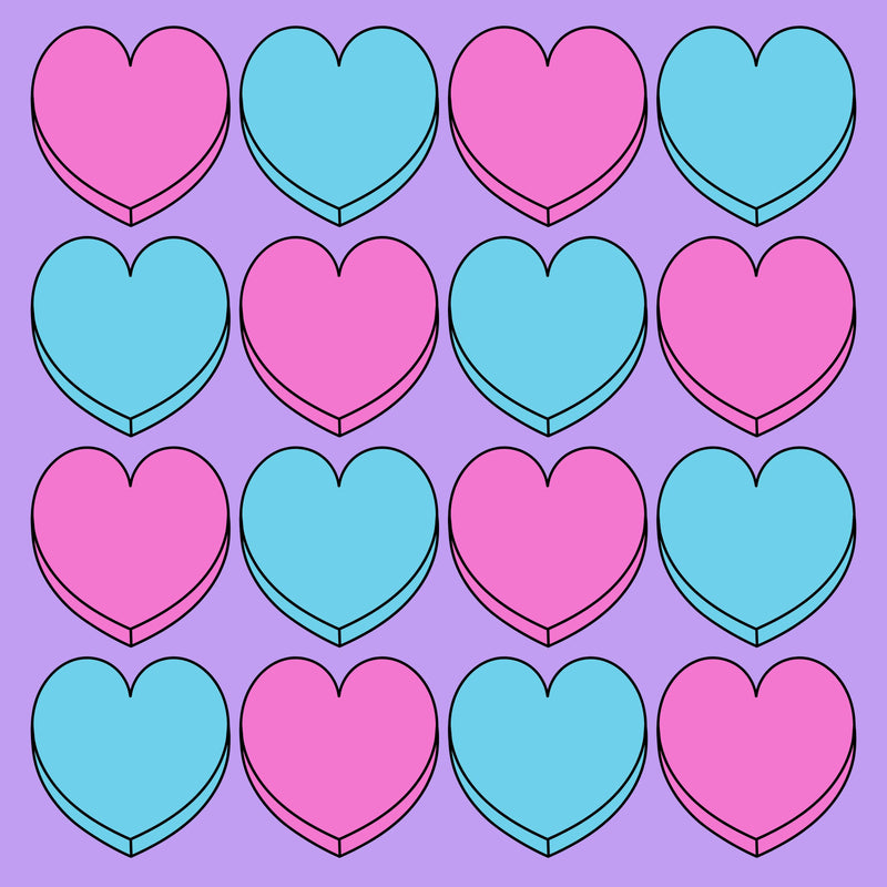 Valentine Seamless Digital Paper 6 - CraftNest - Digital Crafting and Art