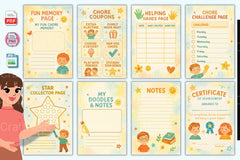 My Big Chore Chart Book: Organize and Motivate Kids - CraftNest - Digital Crafting and Art