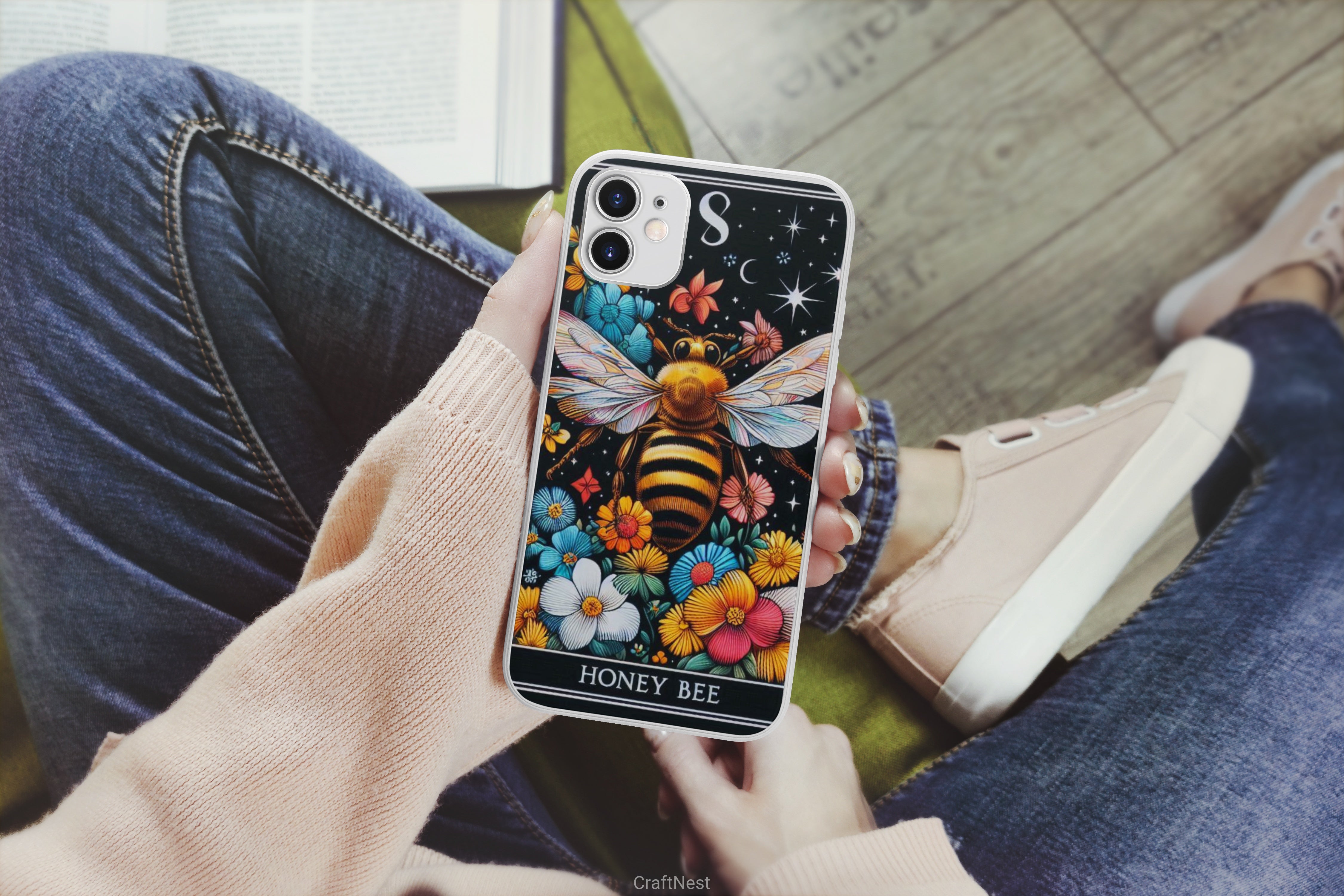 Honey Bee Tarot Card Clipart Bundle 16 - CraftNest - Digital Crafting and Art