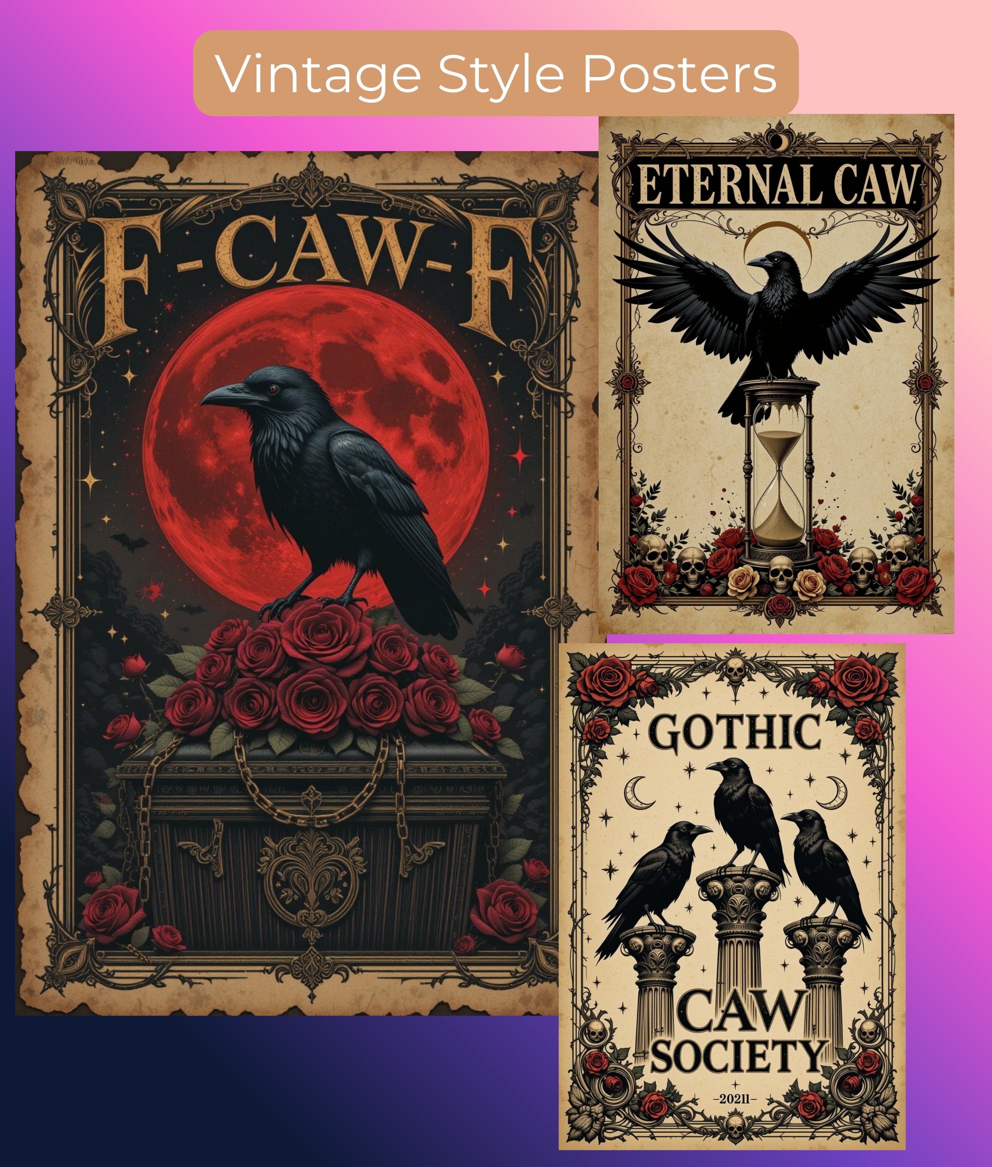 FCAWF Wall Art Clipart Bundle