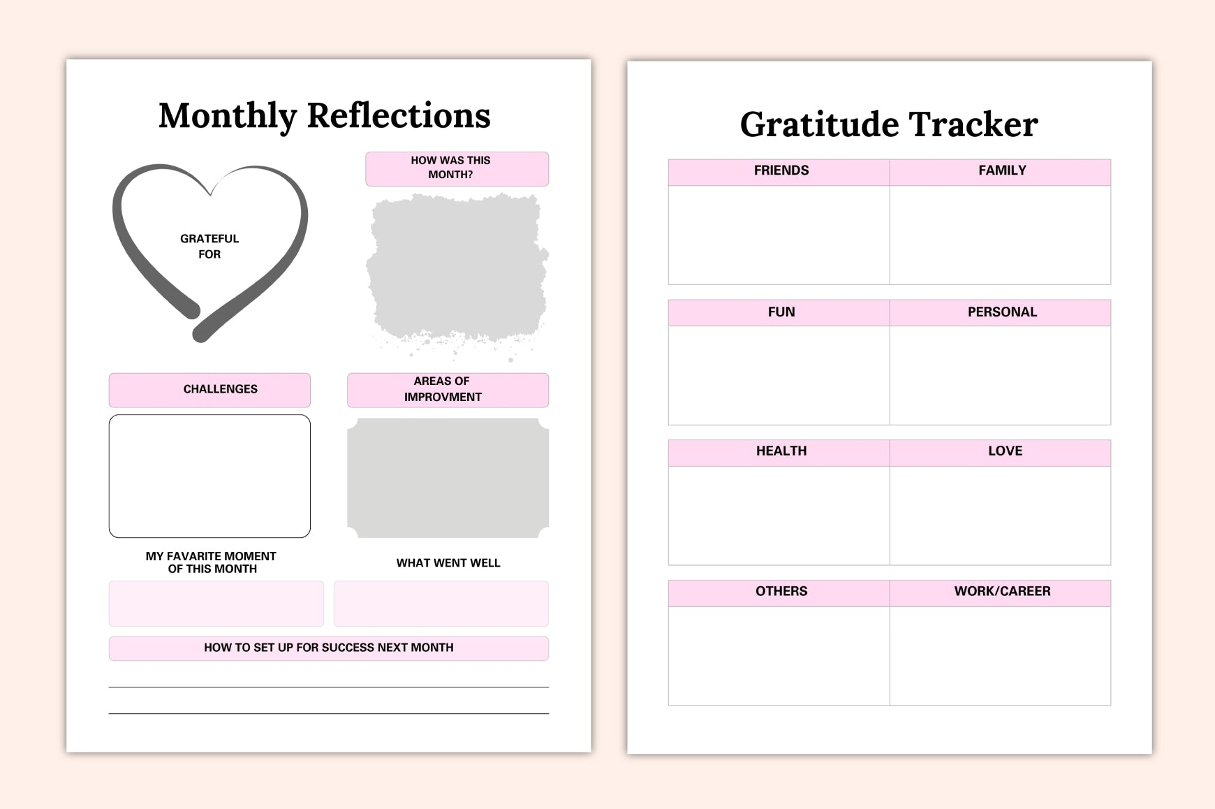 Gratitude Happiness Journal