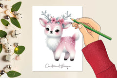 Glitter Elk Clipart Bundle - CraftNest - Digital Crafting and Art