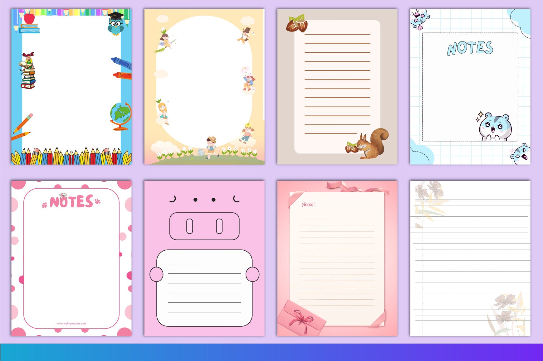Kids Notebook Planner